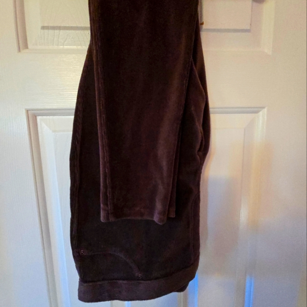 Chocolate Brown Stretch Corduryoy Pants
